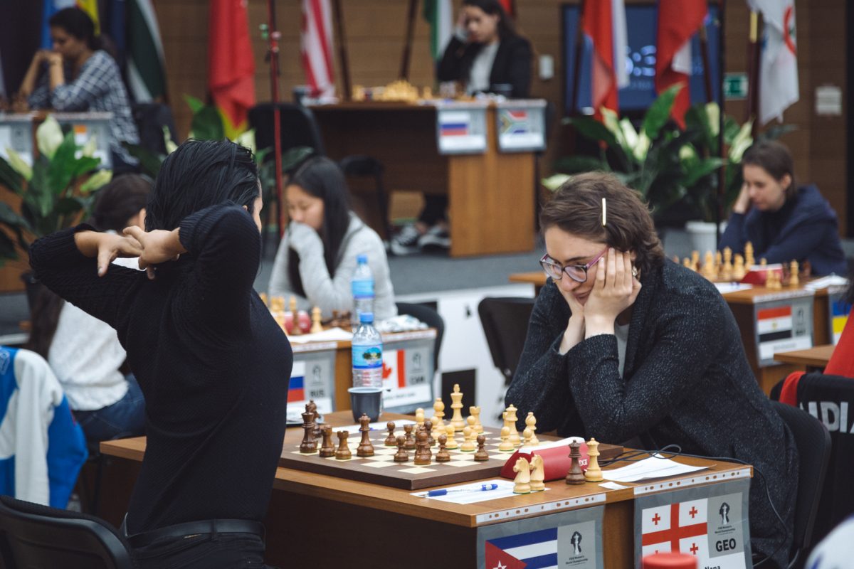 Chess Tactics: Zhao — Batsiashvili, 2016