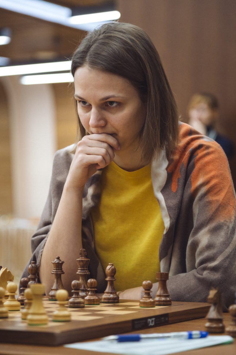 Women in chess. Костенюк шахматистка.
